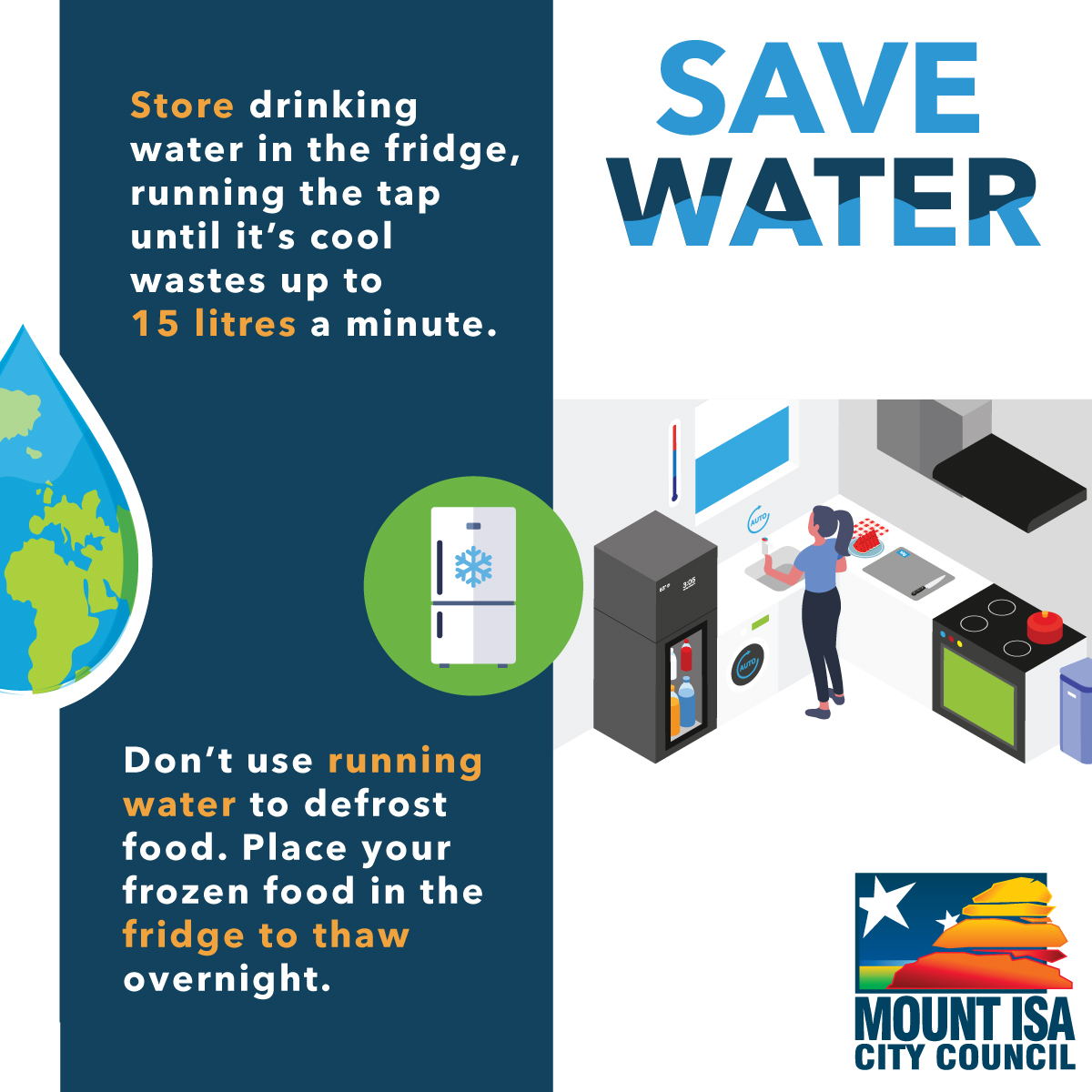 Water Conservation | Mount Isa City Council