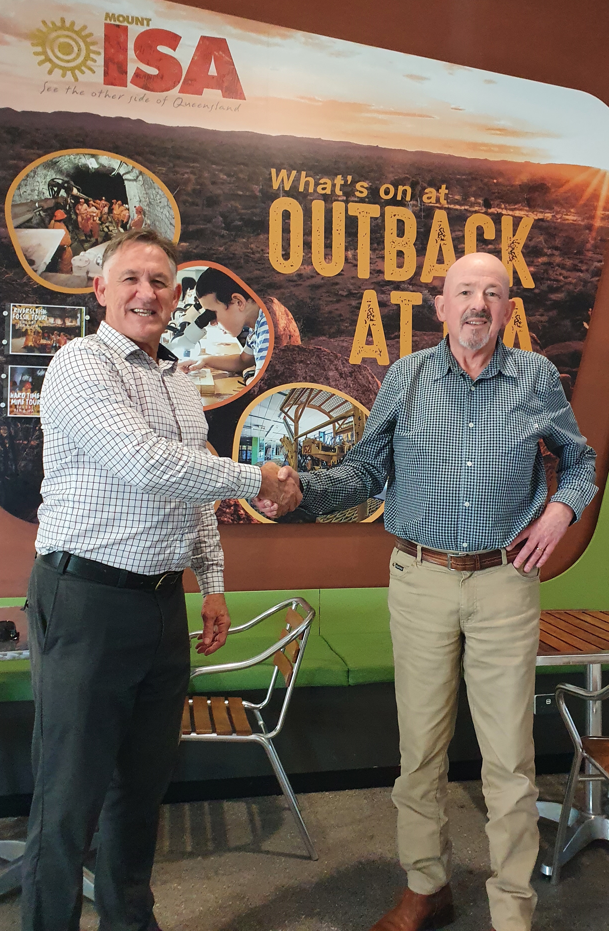 New Outback at Isa Manager