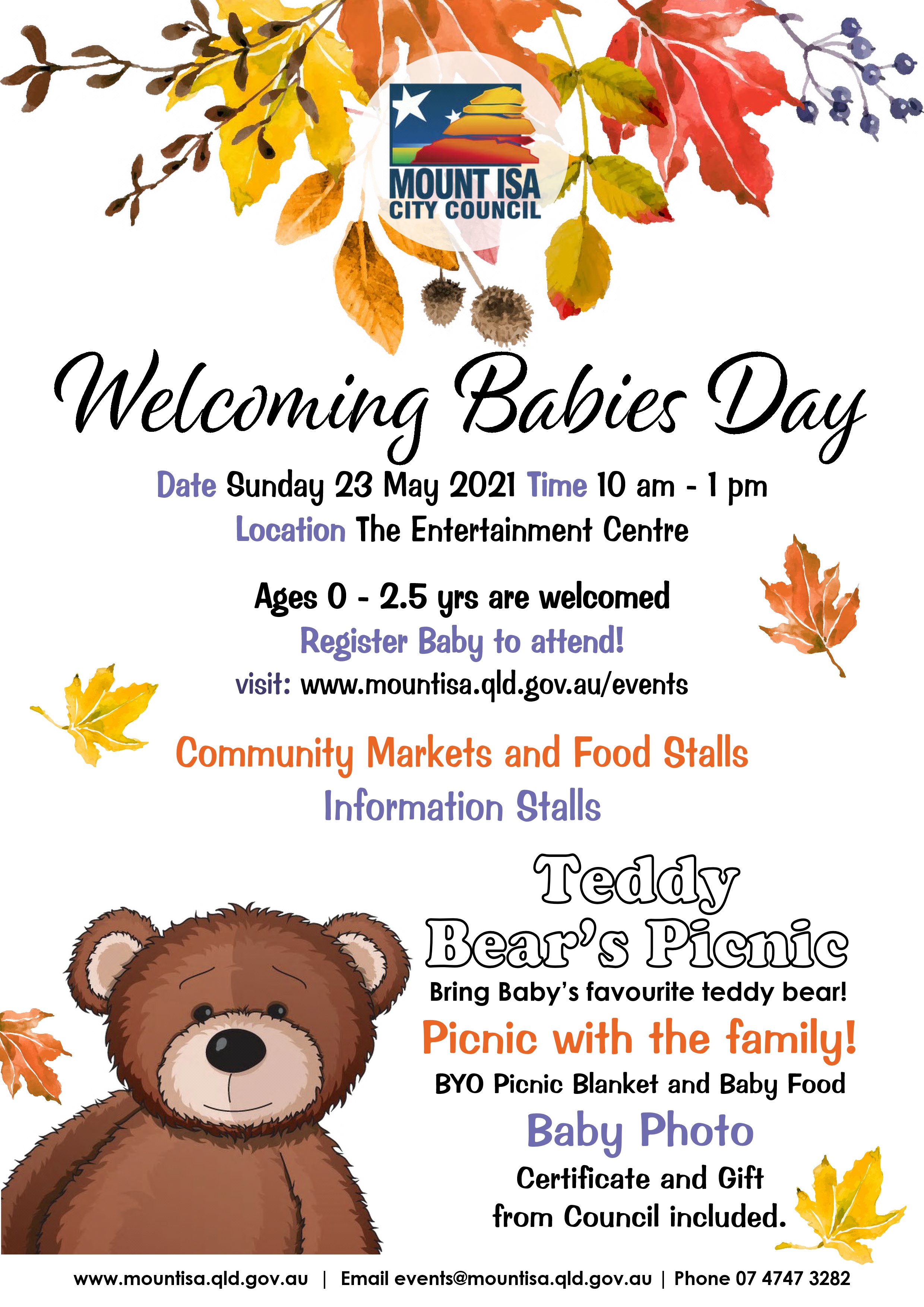 Welcoming Babies Day 2021 Poster